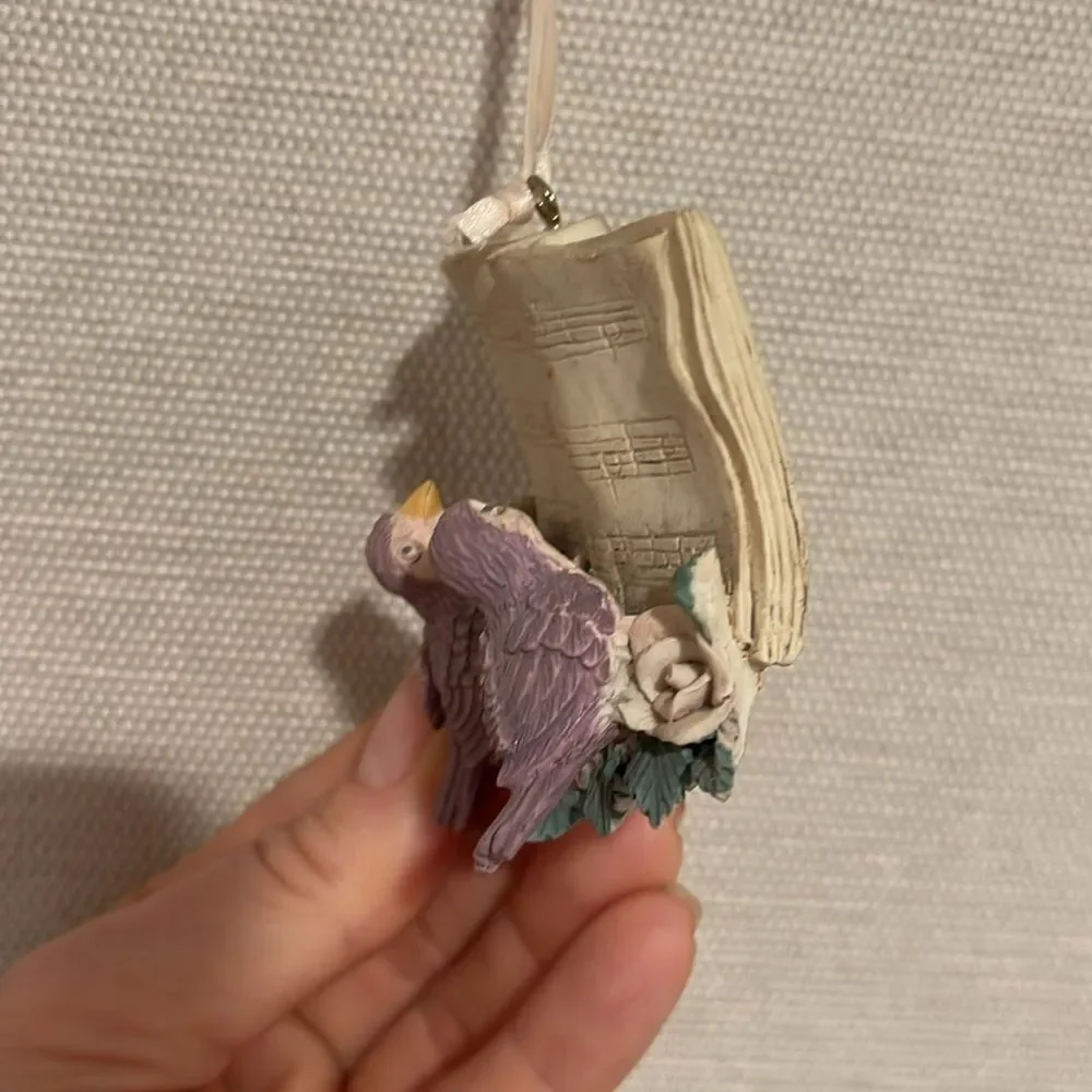 Bird Singing ornament